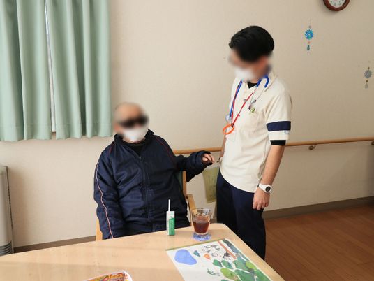 スタッフと利用者の対話