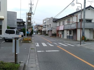 静かな街並み景色