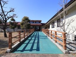 清潔感のある中庭