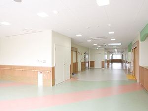 明るい廊下  