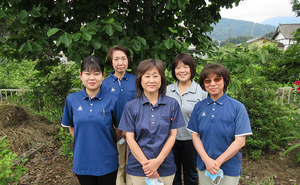 屋外の庭