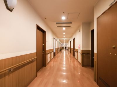 明るい廊下