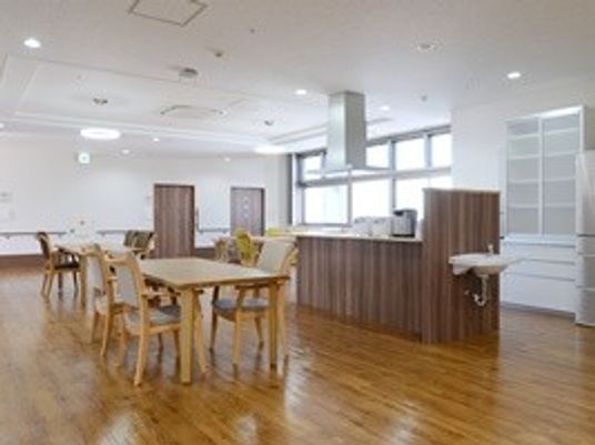 明るい食堂  