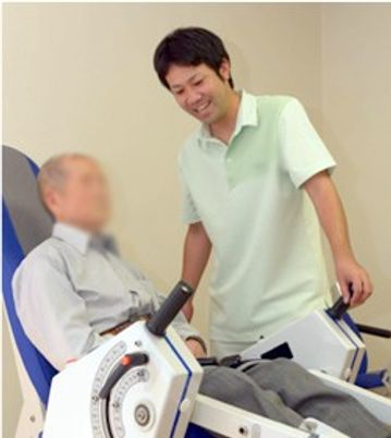 機能訓練の場面