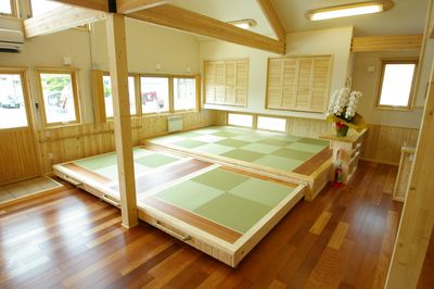 自然光が入る和室
