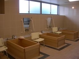 清潔感のある浴室