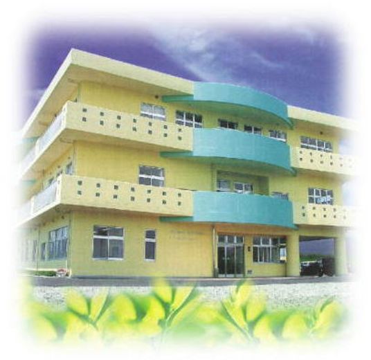 緑豊かな建物外観