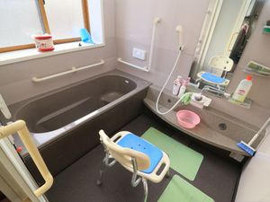 清潔な浴室の設備