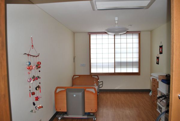 落ち着いた空間の居室