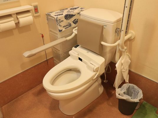 手すり付きトイレ