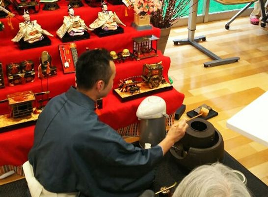 日本文化を楽しむ室内