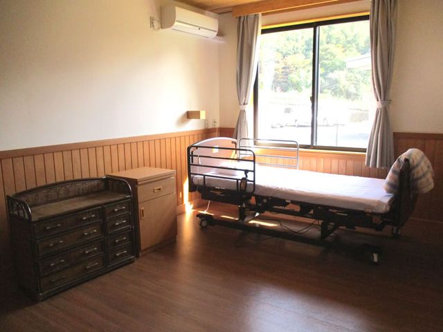 日差しが入る居室