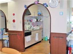 温かみのあるキッチン