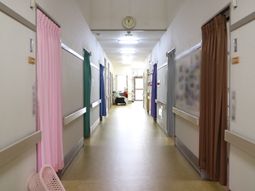清潔感のある廊下