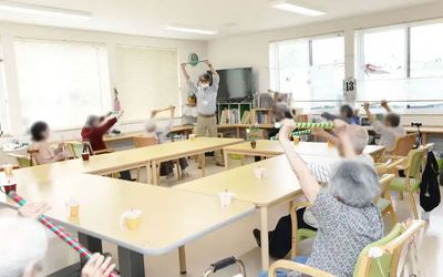 集団体操を楽しむ場