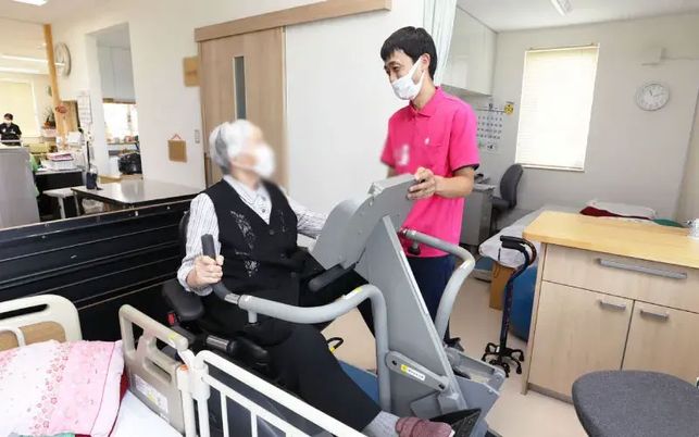 ケア中の室内