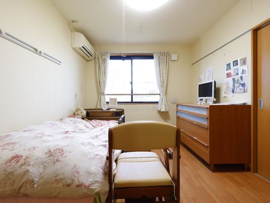 居心地の良い清潔な居室