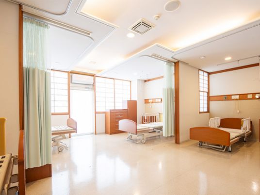 明るい居室  