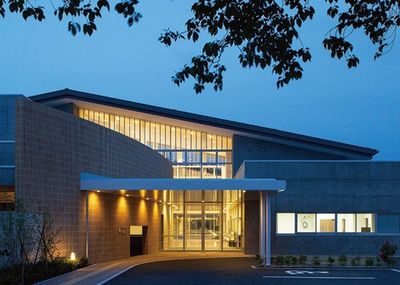 温かみのある建物外観