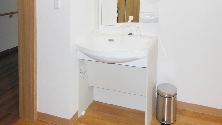 清潔感のある洗面台