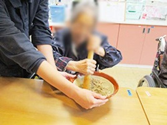 共同作業の様子