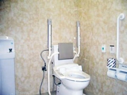 バリアフリーのトイレ