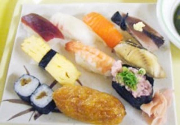 色とりどりの寿司  