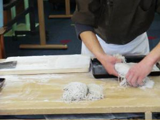 調理作業風景
