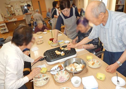 食卓での交流