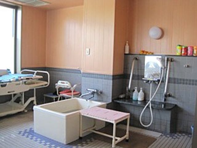 機能的な浴室 浴室 広々とした洗い場と椅子付きシャワーで、入浴が快適に行えます。明るい空間が特徴です。