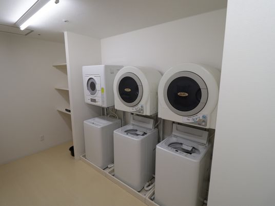 洗濯機と乾燥機の配置
