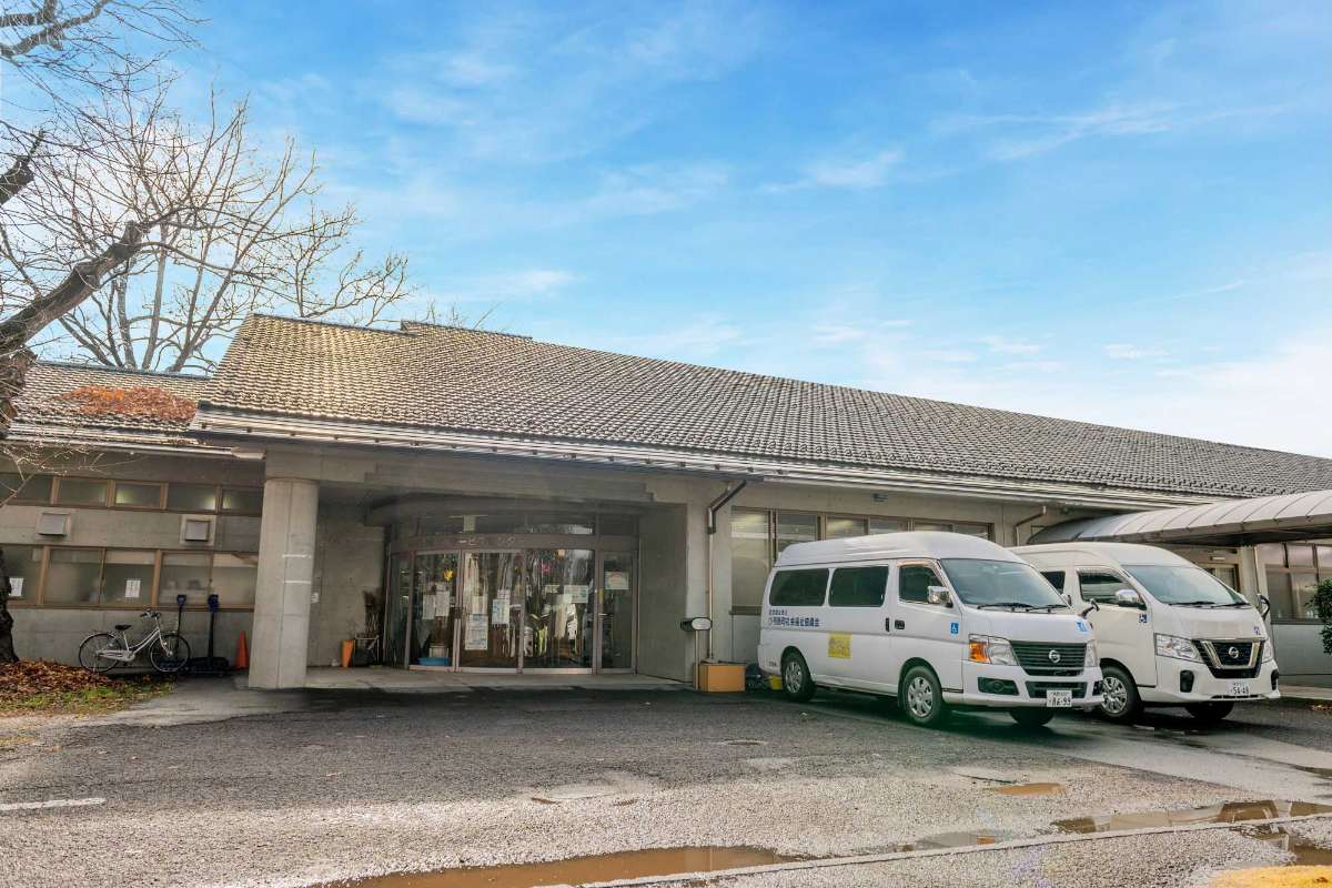 小布施町社協指定 通所介護事業所の外観
