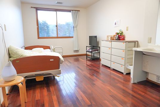 自然光が入る居室