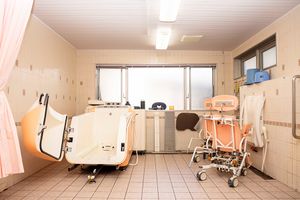 入浴設備が整った浴室