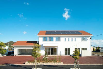 広々とした建物の外観