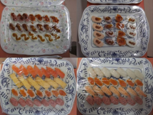 色鮮やかな料理の皿