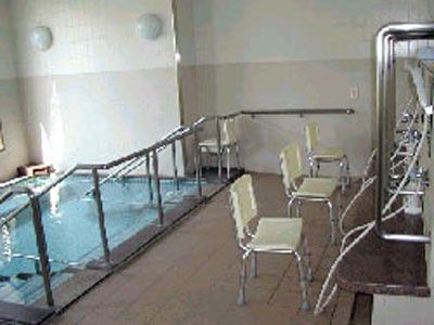 リラックスできる浴室