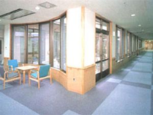 明るい廊下