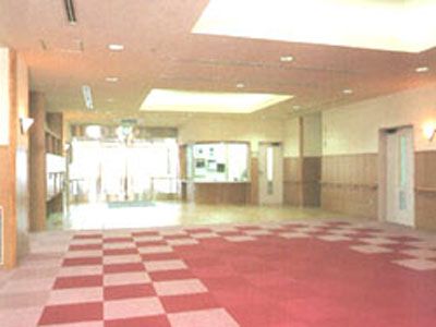 広々としたロビー