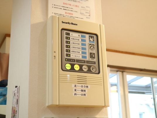 セキュリティ対策のインターホン