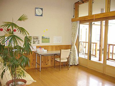 自然光が入る部屋