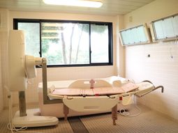 機能的な浴室設備