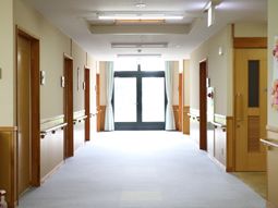 清潔な廊下の風景