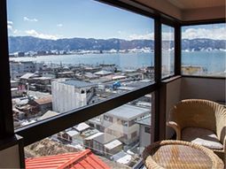海が見える部屋からの眺望
