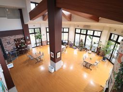 開放的な共有スペース