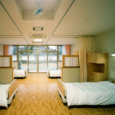 窓が大きい居室