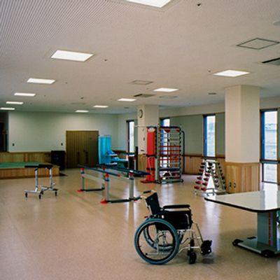広々とした機能訓練室