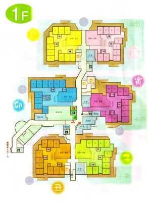 施設の平面図