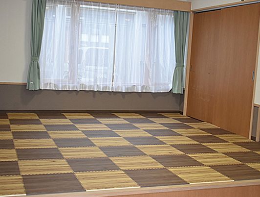 ゆったりとした和室