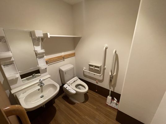 清潔なトイレ空間